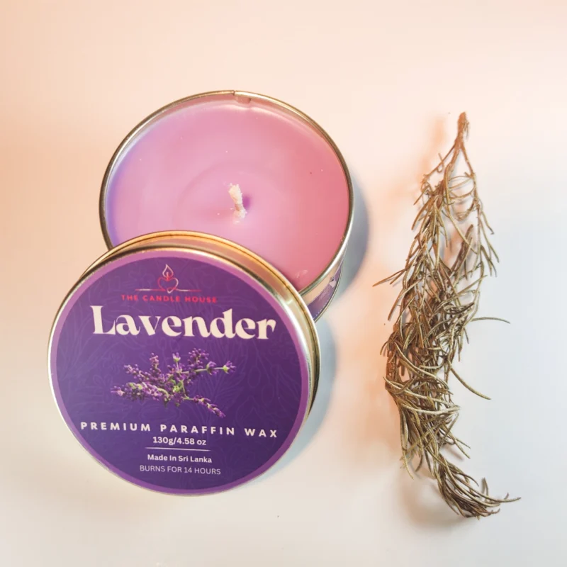 Tin Candles - Lavender