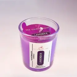 Lavender Scented Mini Glass Candle