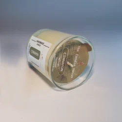 Cinnamon Scented Mini Glass Candle