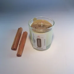 Cinnamon Scented Mini Glass Candle