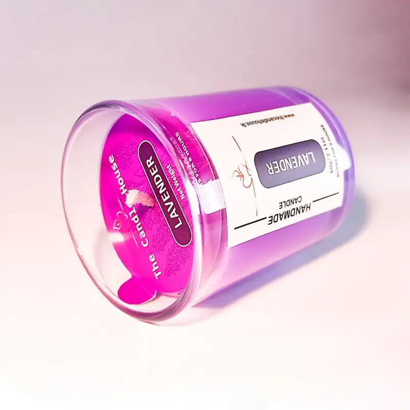 Lavender Scented Mini Glass Candle