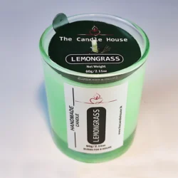 lemongrass Scented Mini Glass Candle